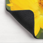 Tapis De Souris Mousepad floral jaune (Coin)