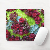 Tapis De Souris Mousepad floral vif (Avec souris)