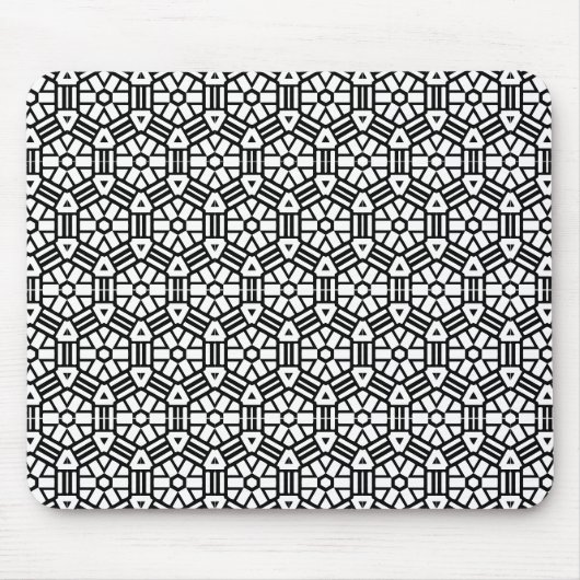 Tapis De Souris Mousepad - Formes géométriques en Hexagon (Devant)