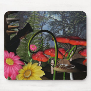 Tapis De Souris Mousepad fou caché de chapelier