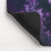 Tapis De Souris Mousepad Fractage Feuille Violet brillant (Coin)
