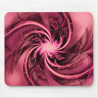 Tapis De Souris Mousepad Fractal Violet tordu et prune