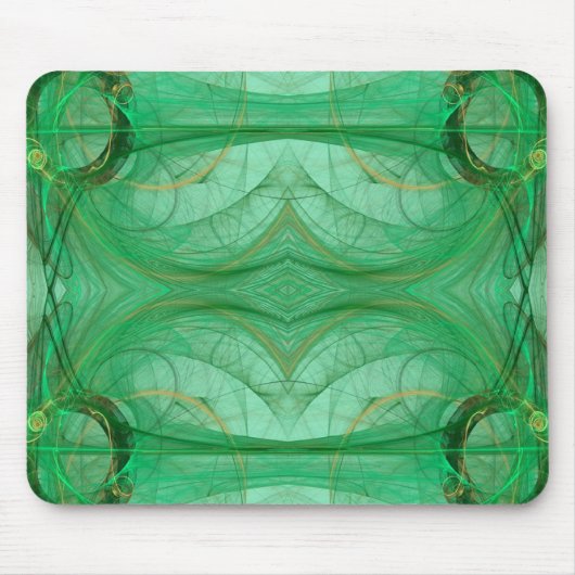 Tapis De Souris Mousepad fragile vert (Devant)