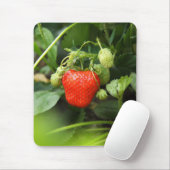 Tapis De Souris Mousepad-Fraise (Avec souris)