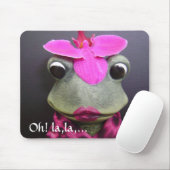 Tapis De Souris Mousepad français de grenouille (Avec souris)