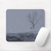 Tapis De Souris Mousepad froid hivernal (Avec souris)