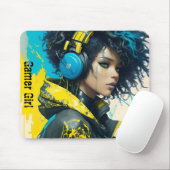 Tapis De Souris Mousepad Gamer Girl 02 (Avec souris)