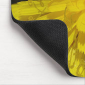 Tapis De Souris Mousepad gelbes Blütenzentrum (Coin)