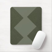 Tapis De Souris Mousepad géométrique vert mousse (Avec souris)
