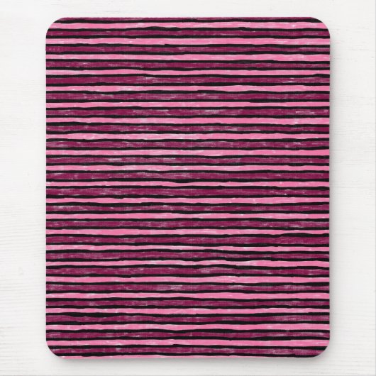 Tapis De Souris Mousepad, Grandes peintes, PInk et Magenta (Devant)