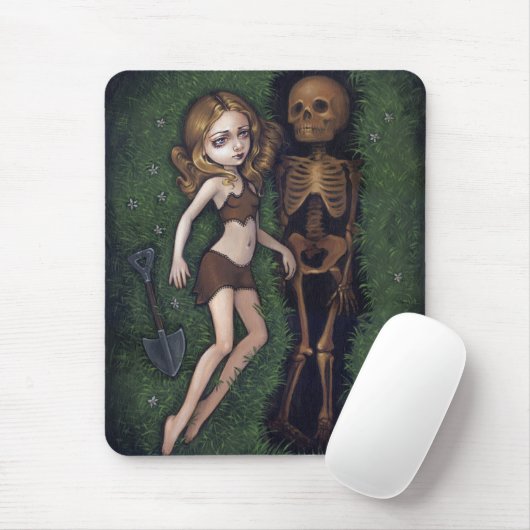 Tapis De Souris " Mousepad grave "peu profond (Avec souris)