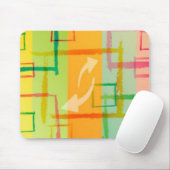 Tapis De Souris Mousepad Grunge coloré (Avec souris)