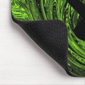 Tapis De Souris Mousepad Guitare Abstraite, Vert (Coin)