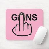 Tapis De Souris Mousepad Guns Flip (Avec souris)
