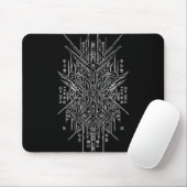 Tapis De Souris Mousepad hacker (Avec souris)