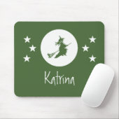 Tapis De Souris Mousepad Halloween, vert (Avec souris)