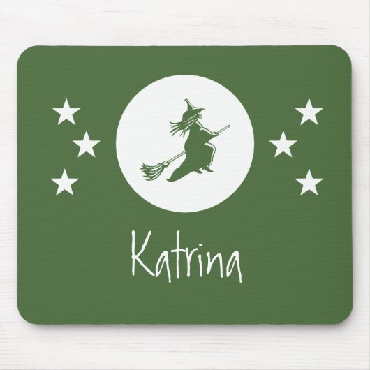 Tapis De Souris Mousepad Halloween, vert (Devant)
