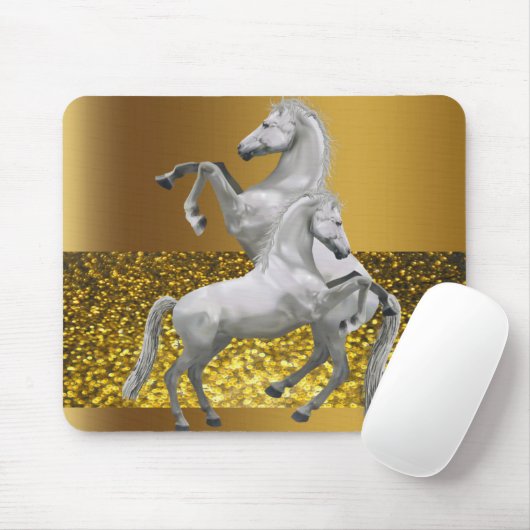 Tapis De Souris Mousepad Horse (Avec souris)