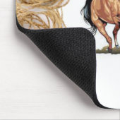 Tapis De Souris Mousepad Horse (Coin)