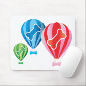 Tapis De Souris Mousepad "Hot Air Balloons" (Avec souris)