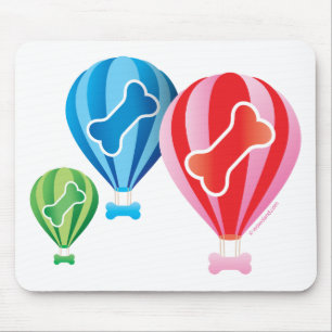 Tapis De Souris Mousepad "Hot Air Balloons"