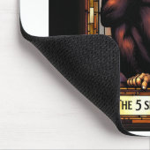 Tapis De Souris mousepad humoristique. 5 seconde règle (Coin)