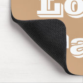 Tapis De Souris Mousepad I Love Tan (Coin)