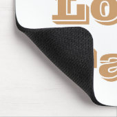 Tapis De Souris Mousepad I Love Tan (Coin)