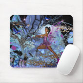 Tapis De Souris Mousepad Imaginaire Art Purple Fée (Avec souris)