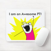 Tapis De Souris Mousepad impressionnant de pinte (Avec souris)