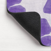 Tapis De Souris Mousepad imprimé à fleurs violettes (Coin)
