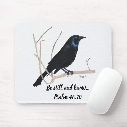 Tapis De Souris Mousepad Inspiration Blackbird (Avec souris)