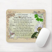 Tapis De Souris Mousepad irlandais de bénédiction de Chambre (Avec souris)