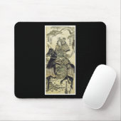 Tapis De Souris Mousepad japonais samouraï d'art (Avec souris)