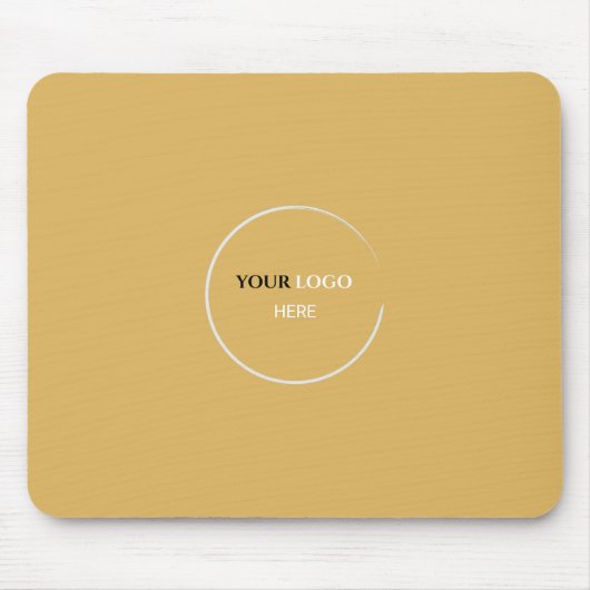 Tapis De Souris Mousepad jaune chaud (Devant)