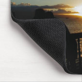 Tapis De Souris Mousepad jaune de coucher du soleil (Coin)