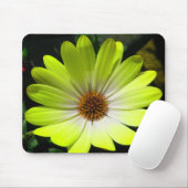 Tapis De Souris Mousepad jaune Fluorescent (Avec souris)