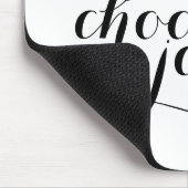 Tapis De Souris Mousepad - Keep choisissant la joie (Coin)