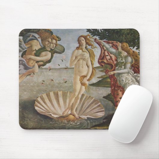 Tapis De Souris Mousepad La naissance de Vénus Sandro Botticelli (Avec souris)