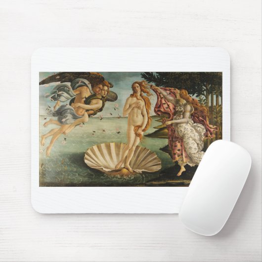 Tapis De Souris Mousepad La naissance de Vénus Sandro Botticelli (Avec souris)