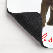 Tapis De Souris Mousepad, le chien coquelicot du Labrador rétrific (Coin)