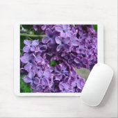Tapis De Souris mousepad lilas pourpre (Avec souris)