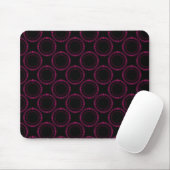 Tapis De Souris Mousepad lisse et poli, Magenta (Avec souris)