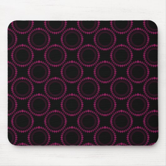 Tapis De Souris Mousepad lisse et poli, Magenta (Devant)