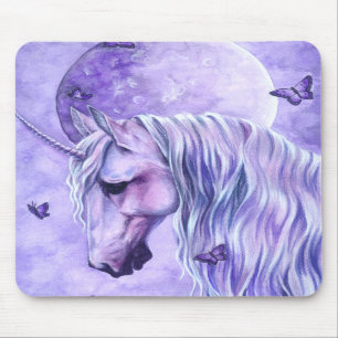 Tapis De Souris Mousepad magique éclairé par la lune