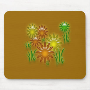 Tapis De Souris Mousepad - Marguerites en trois dimensions