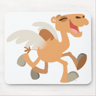 Tapis De Souris Mousepad mignonne caricaturale à ailes