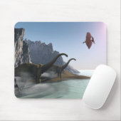 TAPIS DE SOURIS MOUSEPAD MONDIAL PRÉHISTORIQUE (Avec souris)