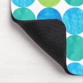 Tapis De Souris Mousepad, Motif des Lunes Bleues (Coin)