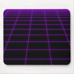 Tapis De Souris Mousepad : motif violet, pour les joueurs